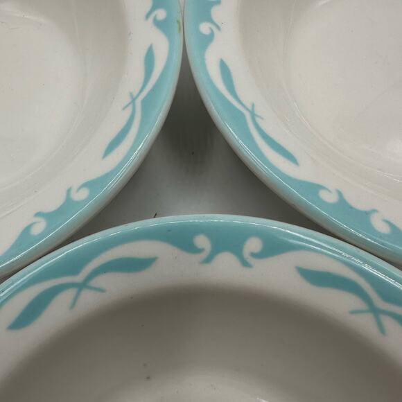 Jackson China Cereal/Soup Bowls Restaurant Ware Union Made Custom China Set/3 - Picture 2 of 8